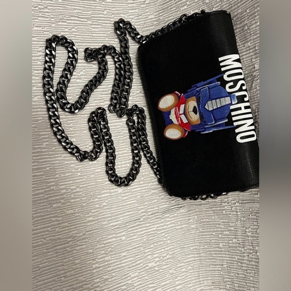 Moschino Transformer Teddy Crossbody Wallet - Picture 6 of 10